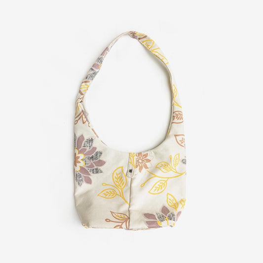 Floret Bucket tote (white)