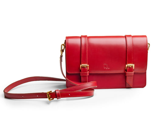 MIDI Cross Body Bag – Red