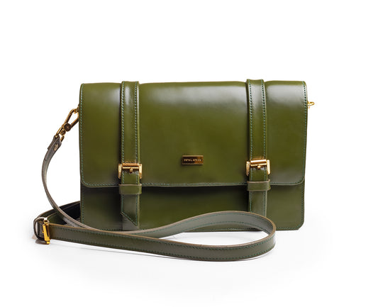 MIDI Cross Body Bag – Army Green