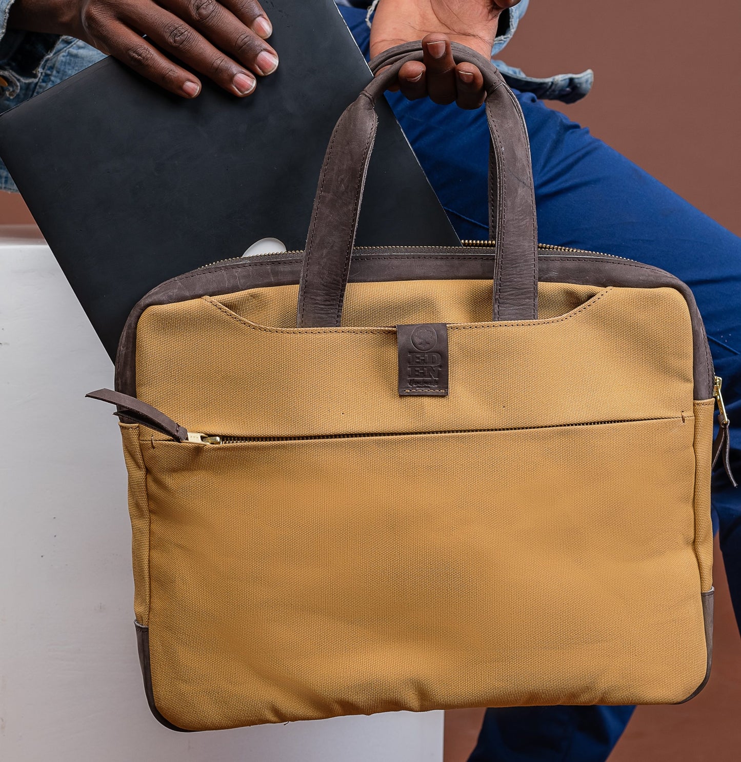 Mopane Canvas laptop bag