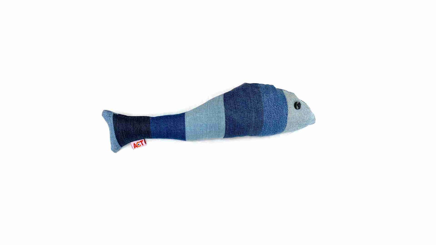 Striped Denim Fish