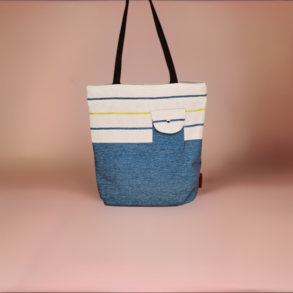 Adora tote ( Blue )