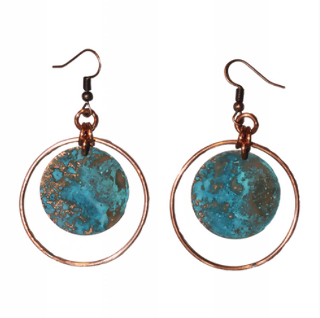 Patina hoops