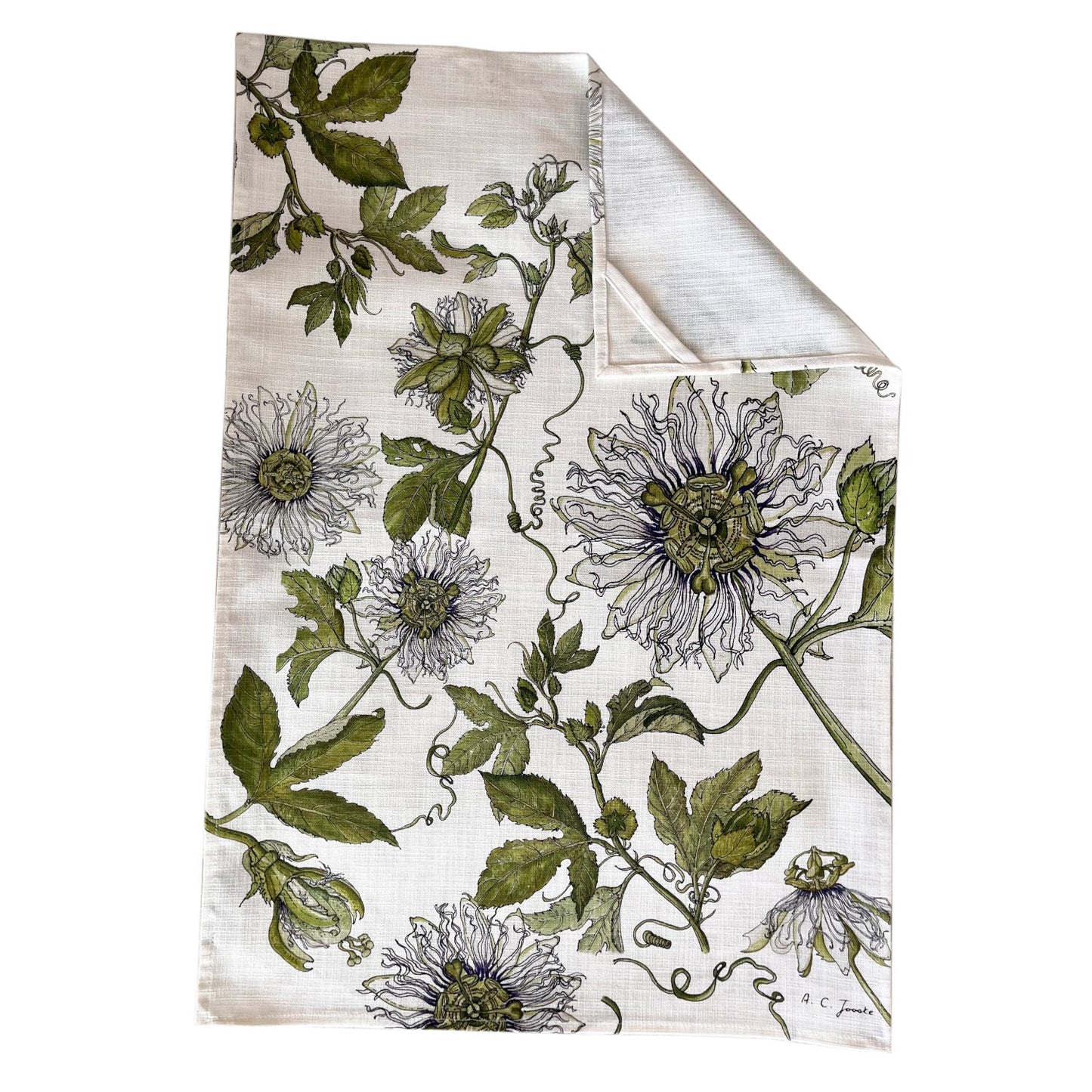 Passionfruit Cotton Tea towel