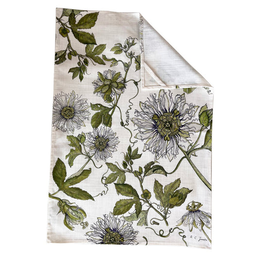 Passionfruit Cotton Tea towel